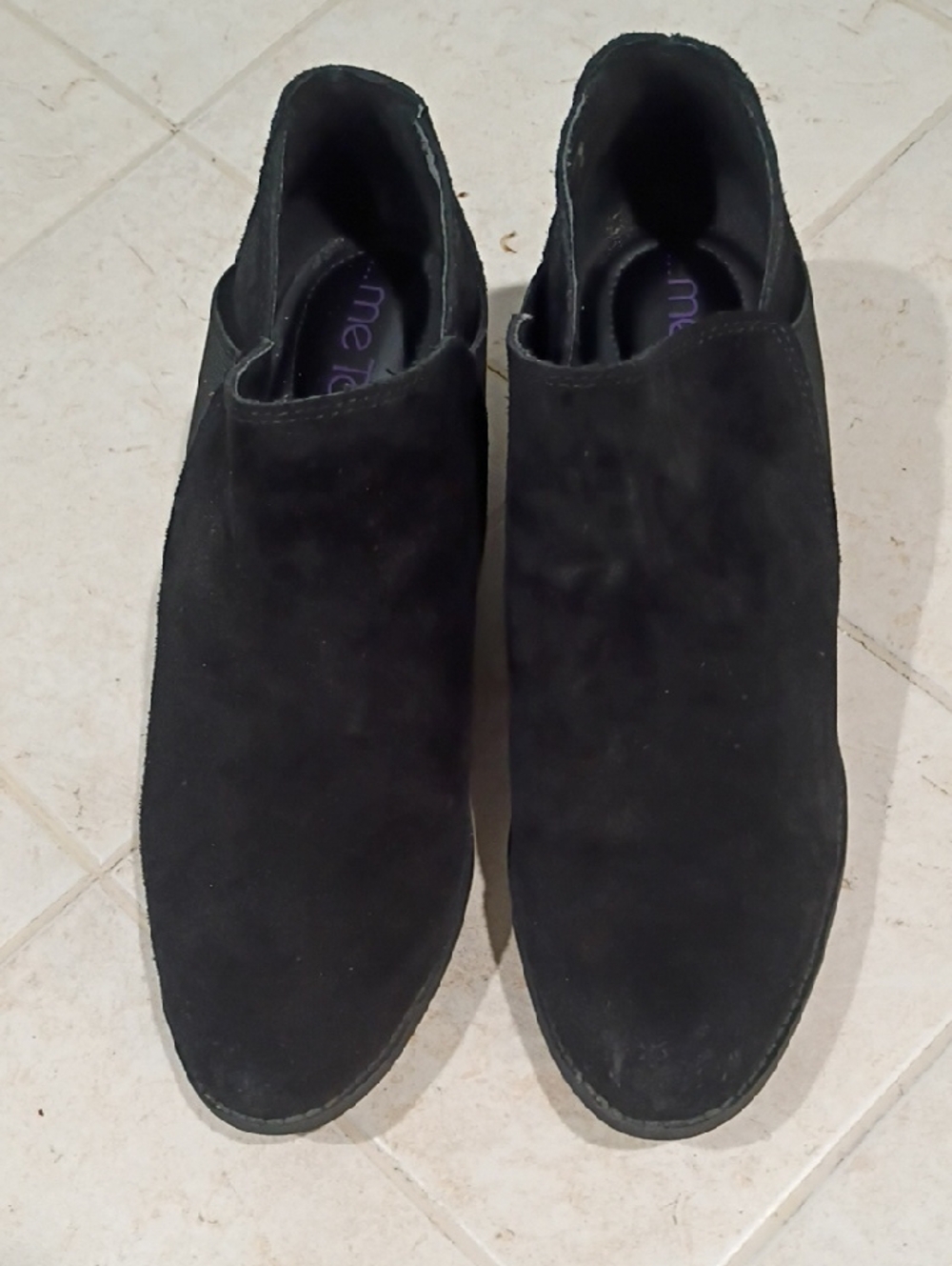 me too Black Suede Men’s Chukka Boots